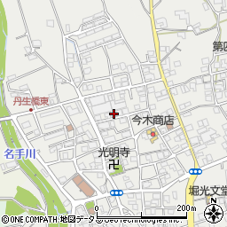 和歌山県紀の川市名手市場1296-15周辺の地図