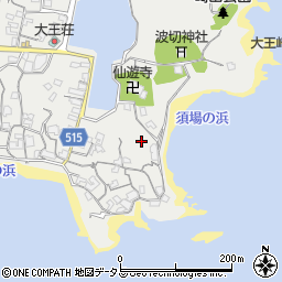 三重県志摩市大王町波切33周辺の地図