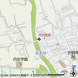和歌山県紀の川市名手市場1372周辺の地図