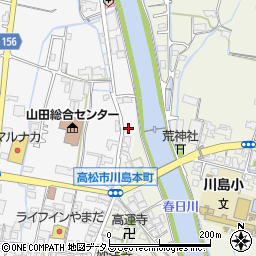 香川県高松市川島本町200周辺の地図