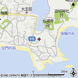 三重県志摩市大王町波切85周辺の地図