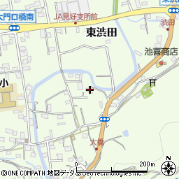 和歌山県伊都郡かつらぎ町東渋田262周辺の地図