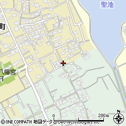 香川県丸亀市山北町590-9周辺の地図