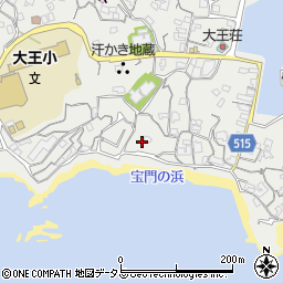 三重県志摩市大王町波切344周辺の地図