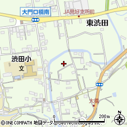 和歌山県伊都郡かつらぎ町東渋田237周辺の地図