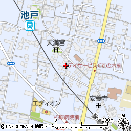 香川県木田郡三木町池戸3260-1周辺の地図