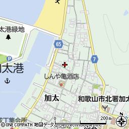 和歌山県和歌山市加太1572周辺の地図