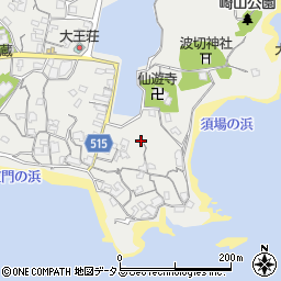 三重県志摩市大王町波切150周辺の地図