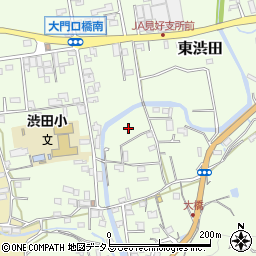 和歌山県伊都郡かつらぎ町東渋田240周辺の地図