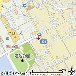 香川県丸亀市山北町456周辺の地図