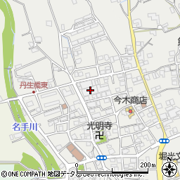 和歌山県紀の川市名手市場1309周辺の地図
