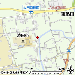 和歌山県伊都郡かつらぎ町東渋田106周辺の地図