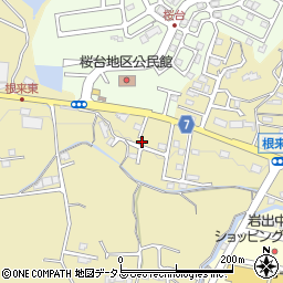 和歌山県岩出市根来162-54周辺の地図