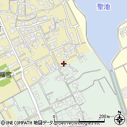 香川県丸亀市山北町590-13周辺の地図