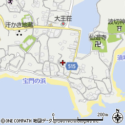 三重県志摩市大王町波切136周辺の地図