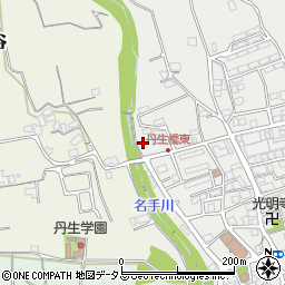 和歌山県紀の川市名手市場1371周辺の地図