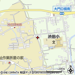 和歌山県伊都郡かつらぎ町東渋田145周辺の地図