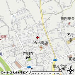 和歌山県紀の川市名手市場1296-31周辺の地図