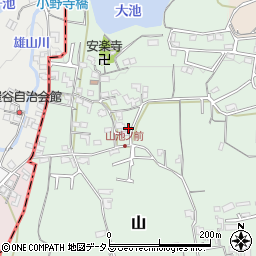 和歌山県岩出市山287周辺の地図