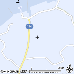 愛媛県越智郡上島町岩城4557周辺の地図