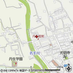 和歌山県紀の川市名手市場1365周辺の地図
