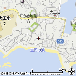 三重県志摩市大王町波切349周辺の地図