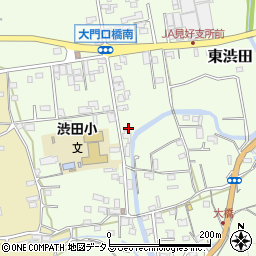 和歌山県伊都郡かつらぎ町東渋田113周辺の地図
