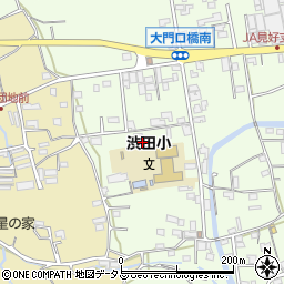 和歌山県伊都郡かつらぎ町東渋田147周辺の地図