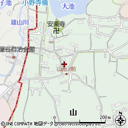 和歌山県岩出市山286周辺の地図