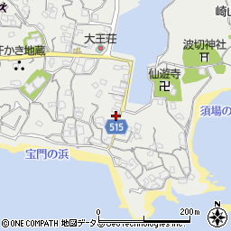 三重県志摩市大王町波切147周辺の地図