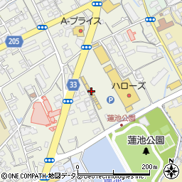 株式会社藤田商店　丸亀中府サービスステーション周辺の地図