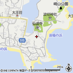 三重県志摩市大王町波切23周辺の地図