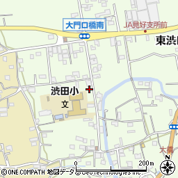 和歌山県伊都郡かつらぎ町東渋田150周辺の地図