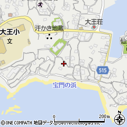 三重県志摩市大王町波切350周辺の地図