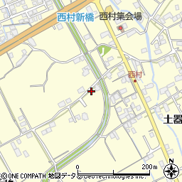 香川県丸亀市土器町西2丁目367周辺の地図