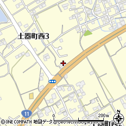 レッドバロン香川西店周辺の地図