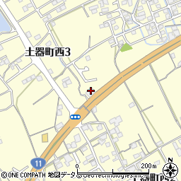 レッドバロン香川西店周辺の地図