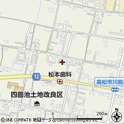 香川県高松市川島東町282周辺の地図
