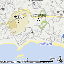 三重県志摩市大王町波切397周辺の地図