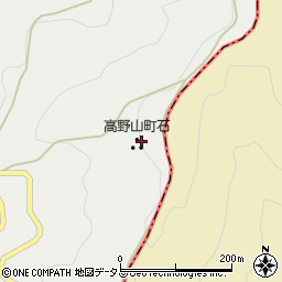 高野山町石周辺の地図