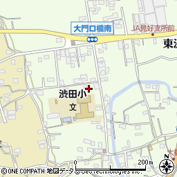 和歌山県伊都郡かつらぎ町東渋田149周辺の地図