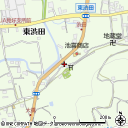 和歌山県伊都郡かつらぎ町東渋田325周辺の地図