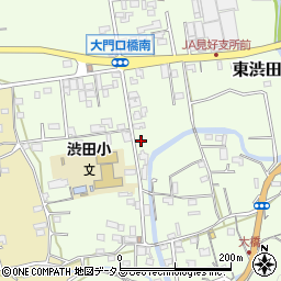 和歌山県伊都郡かつらぎ町東渋田110周辺の地図