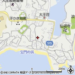 三重県志摩市大王町波切297周辺の地図