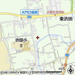 和歌山県伊都郡かつらぎ町東渋田111周辺の地図