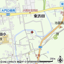 和歌山県伊都郡かつらぎ町東渋田260周辺の地図