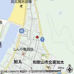 和歌山県和歌山市加太1616周辺の地図