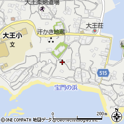 三重県志摩市大王町波切352周辺の地図
