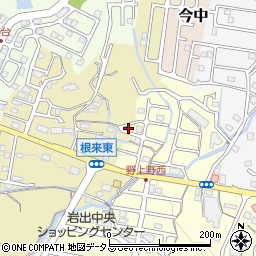 和歌山県岩出市根来200-3周辺の地図