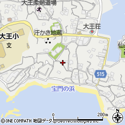 三重県志摩市大王町波切334周辺の地図